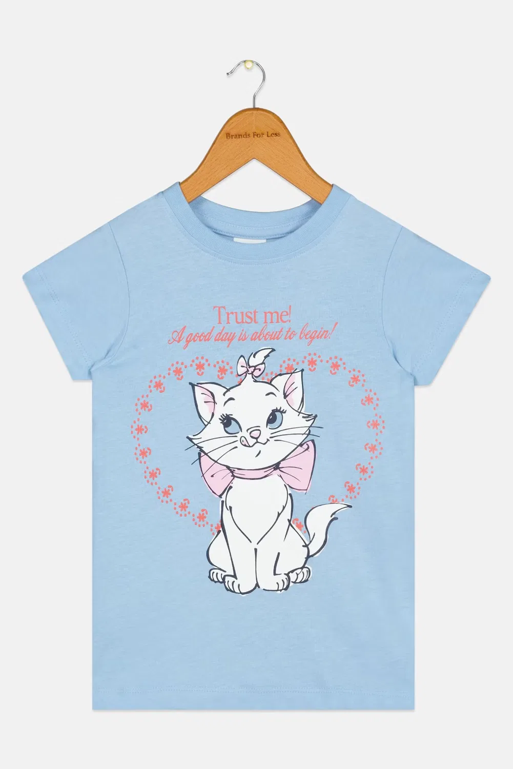 Футболка с принтом Aristocats Disney, голубой — фото 2