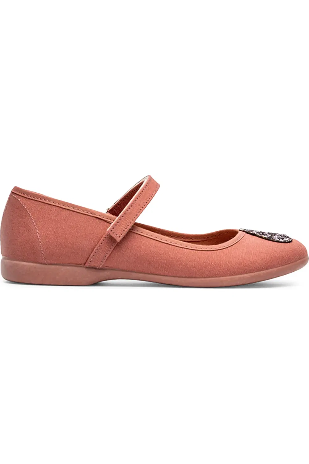Детские туфли Мэри Джейн с цветочной аппликацией Taylor CHILDRENCHIC, Rosewood