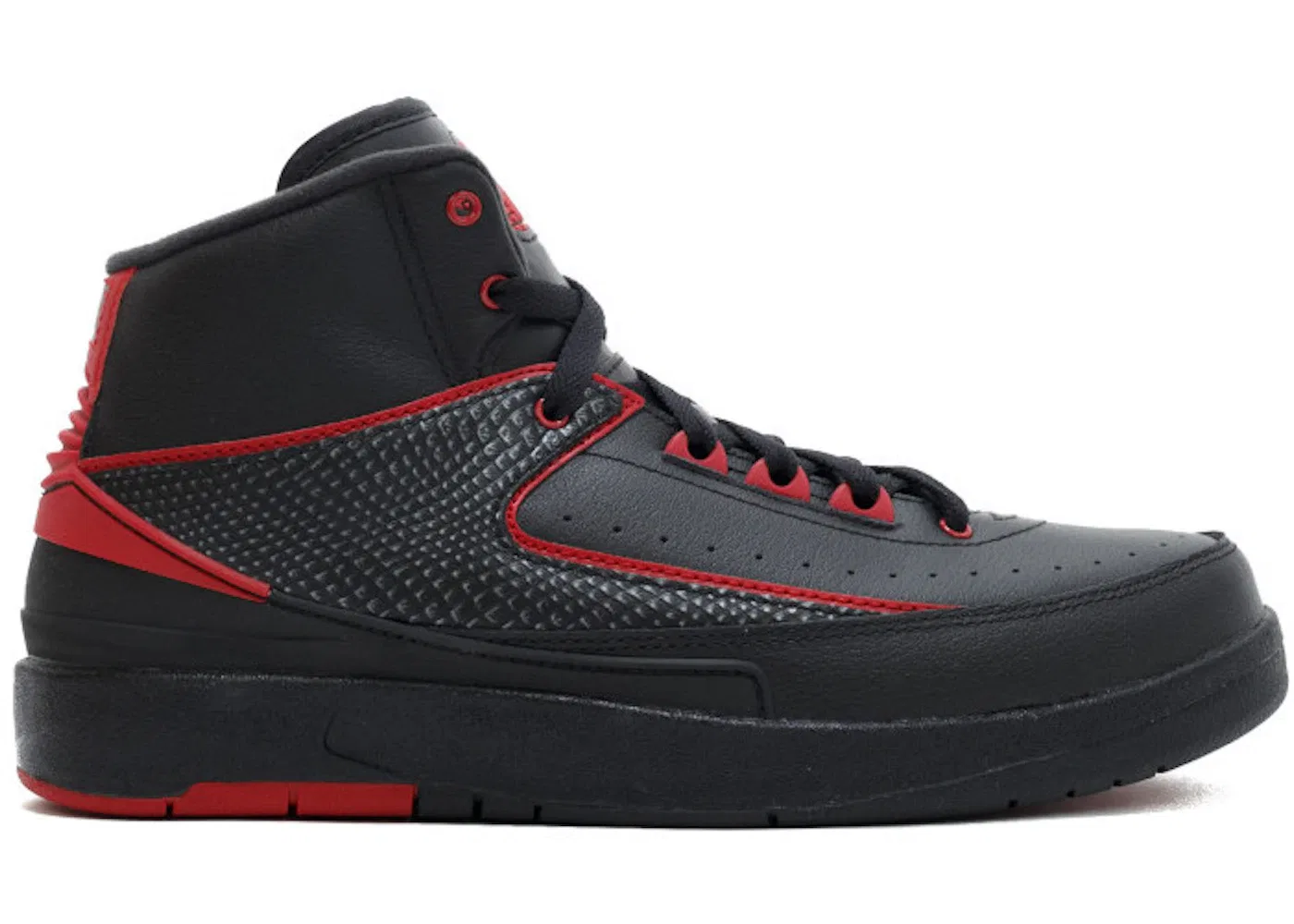 Детские кроссовки Lifestyle Jordan 2 Retro Jordan, Black/Varsity Red