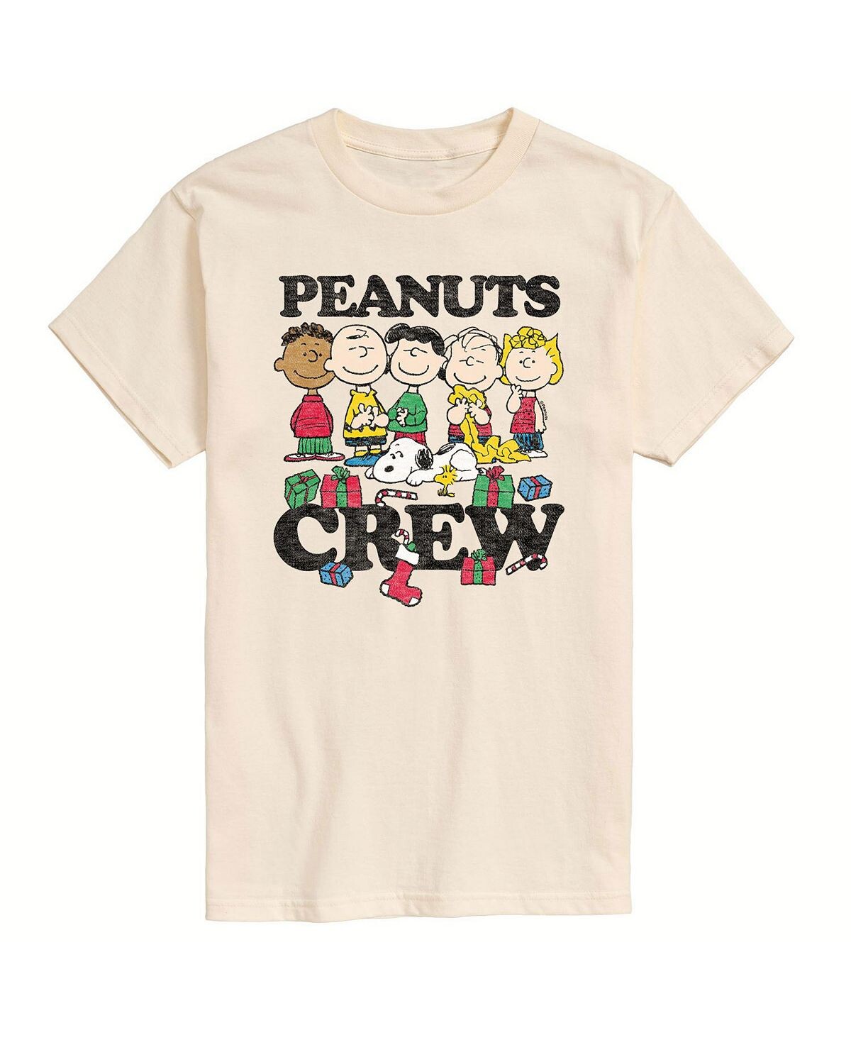 

Мужская футболка с круглым вырезом и короткими рукавами peanuts AIRWAVES, мульти, Белый, Мужская футболка с круглым вырезом и короткими рукавами peanuts AIRWAVES, мульти