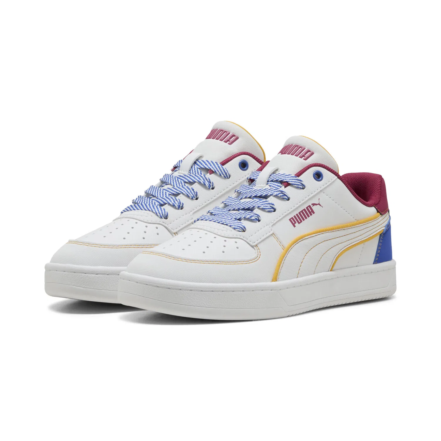 Детские кроссовки с ретро-дизайном Caven 2.0 Starblitz Puma, Weiss Blau Rot