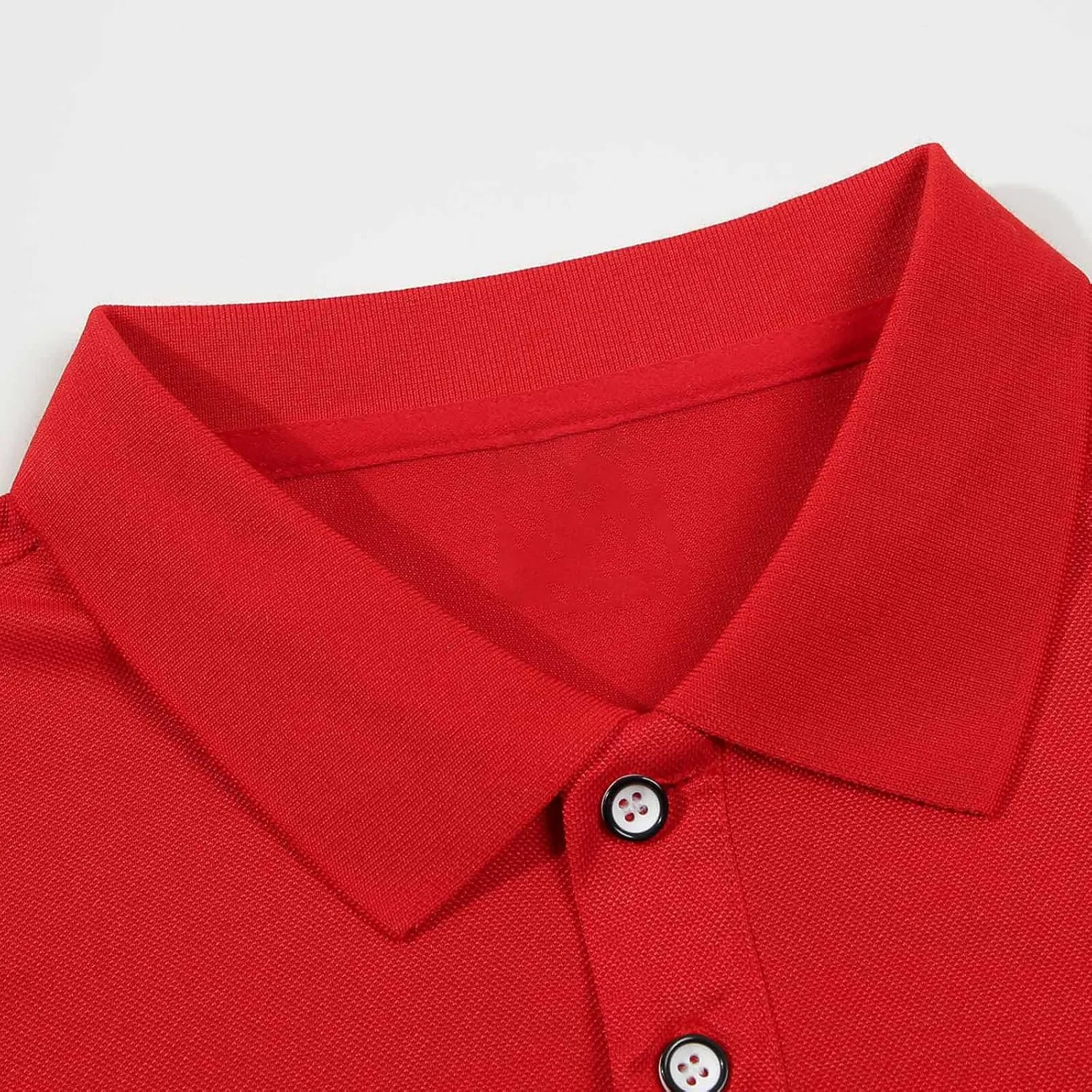 Мужская футболка поло с коротким рукавом для бега, Red — фото 2