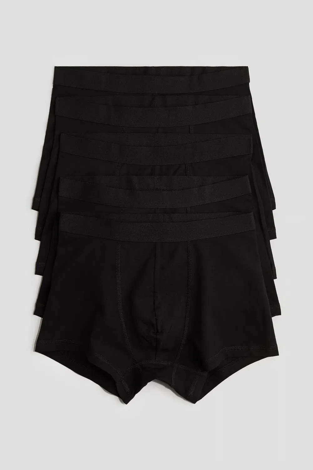 Боксеры 5 шт. H&M, Schwarz