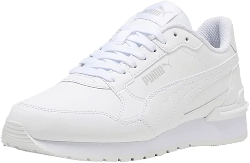 Детские кроссовки St Runner для мальчиков PUMA, White-Cool Light Gray — фото 4