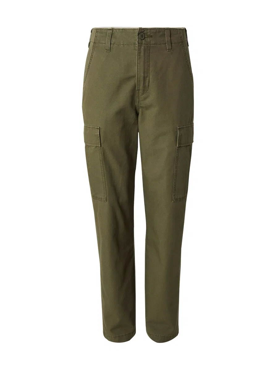Брюки-карго LEVI'S Regular, оливковый цвет