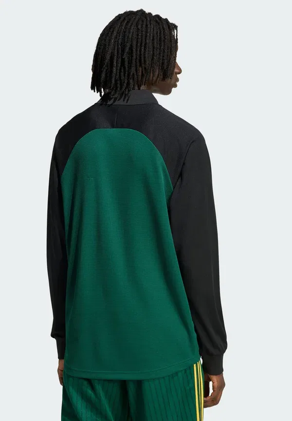 Топ с длинными рукавами Adidas Originals, черный/зеленый — фото 2