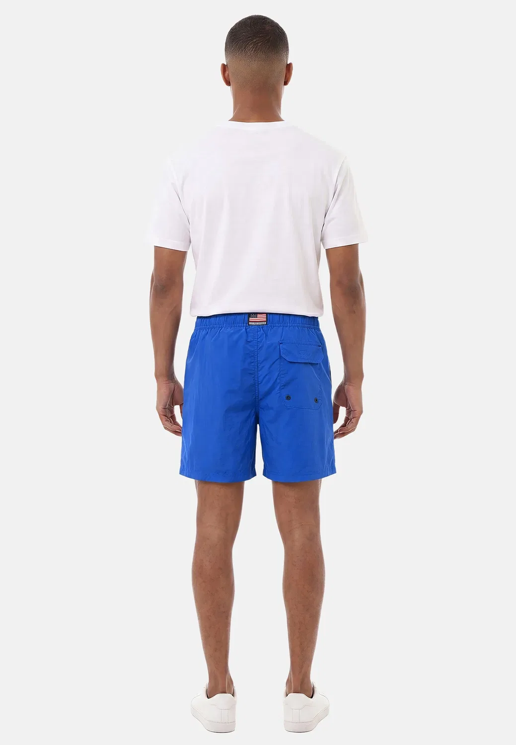 Мужские плавки с эластичным поясом USKyrk U.S. Polo Assn., Blue/Green — фото 4