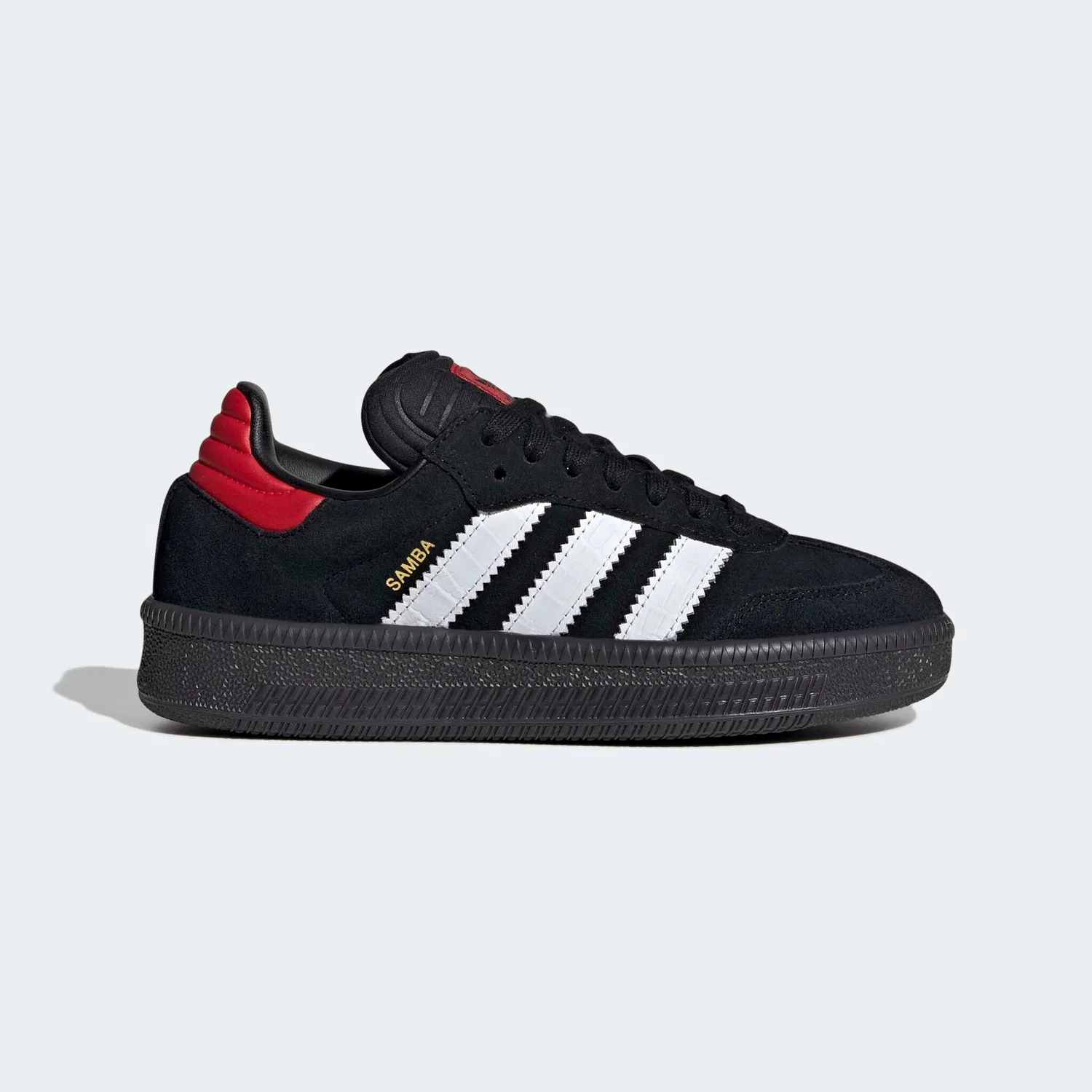 Детские кроссовки Samba XLG Adidas Originals, Core Black/Ftwr White/Utility Black — фото 2