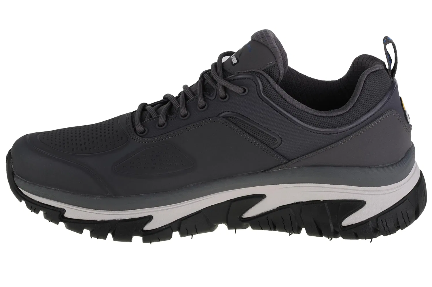 Детские кроссовки для мальчиков с кожаным верхом Arch Fit Skechers, Black — фото 2