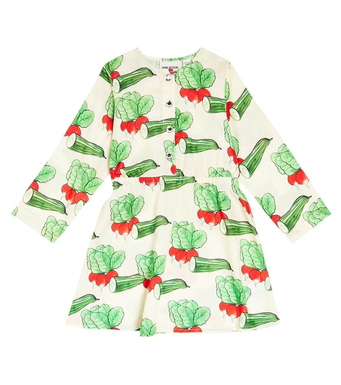 

Вегетарианское платье Mini Rodini, мультиколор