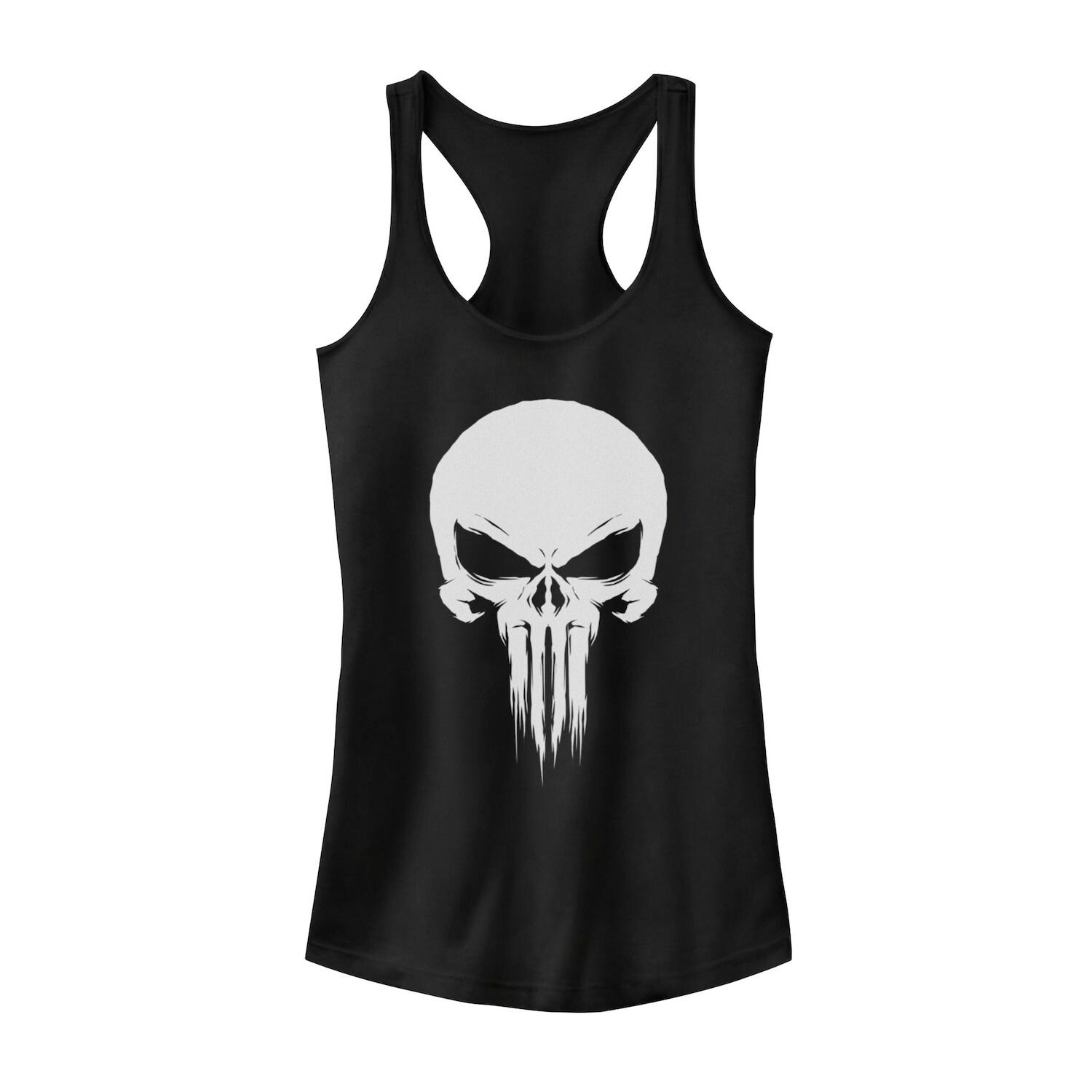 

Майка с логотипом Marvel Punisher Fade Skull для подростков Marvel