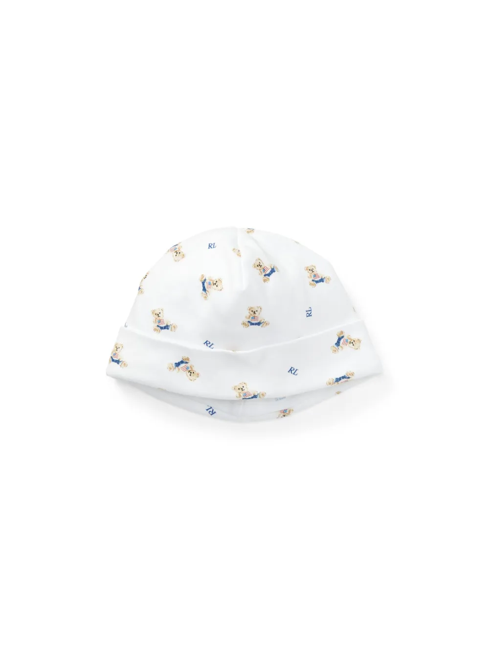 

Шляпа с принтом POLO RALPH LAUREN KIDS, белый