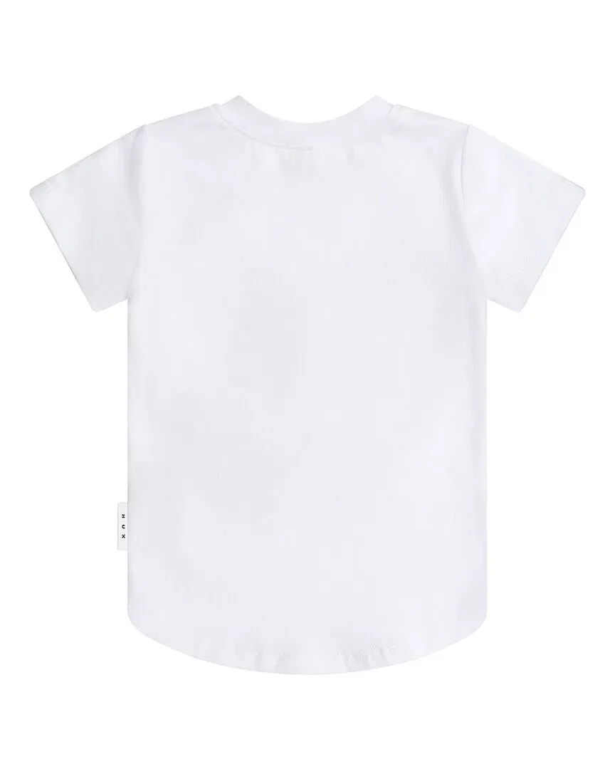 Детская футболка с вышивкой вишневого пирога Huxbaby Cherry Pie, White — фото 2