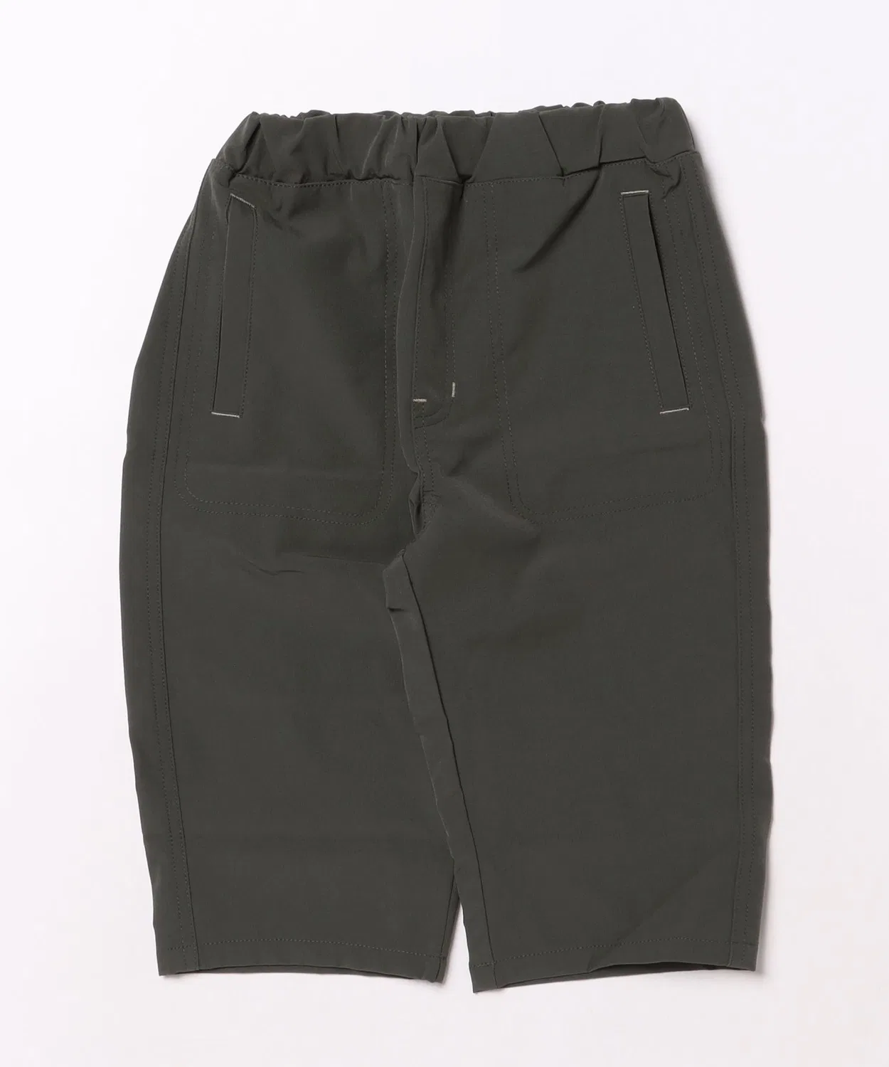 Детские брюки из технонайлона, длина 6/8, модель Tech Nylon 6分パンツ FARM, Green