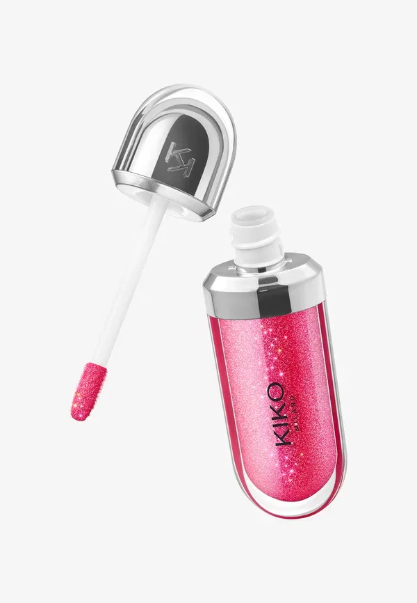 Блеск для губ 6.5 мл Kiko Milano, цвет 10 sparkling strawberry — фото 3