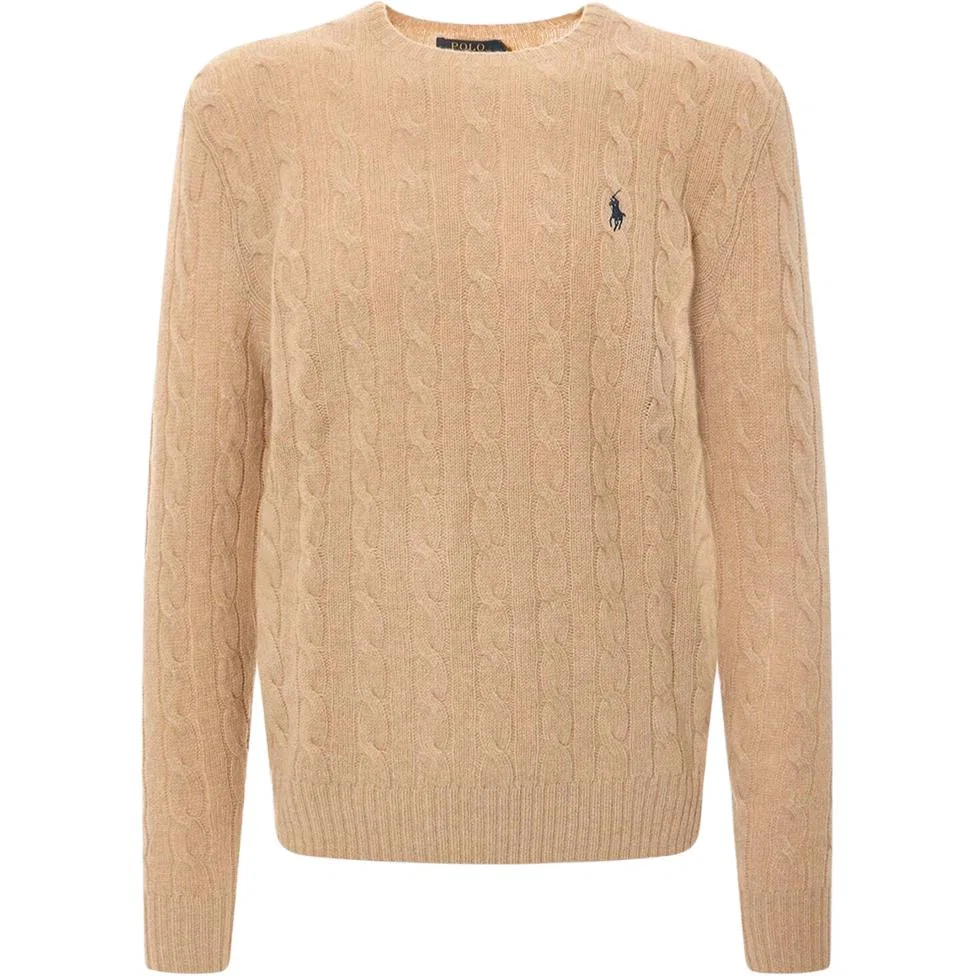 Мужской свитер Camel Mixed Color Polo Ralph Lauren