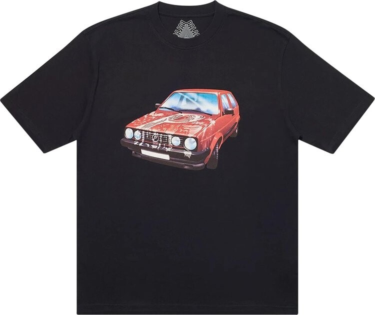 

Футболка Palace GT Aiight T-Shirt 'Black', черный