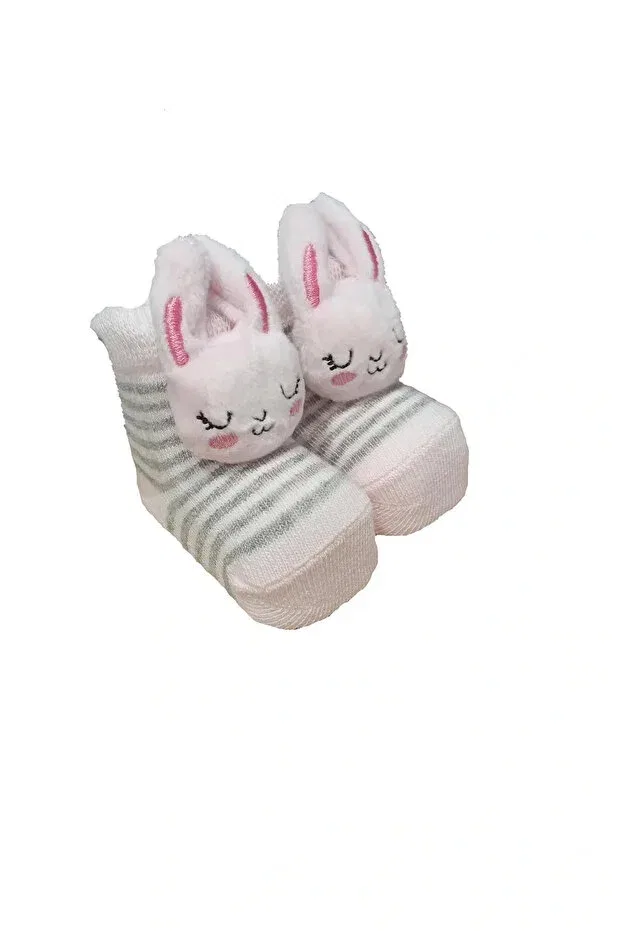 Детские носки для девочек в полоску Bibaby, Pink