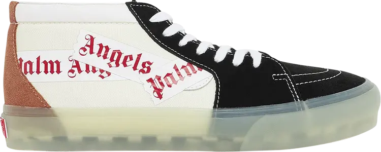 

Кеды Vans Palm Angels x Sk8-Mid VLT LX Black, черный