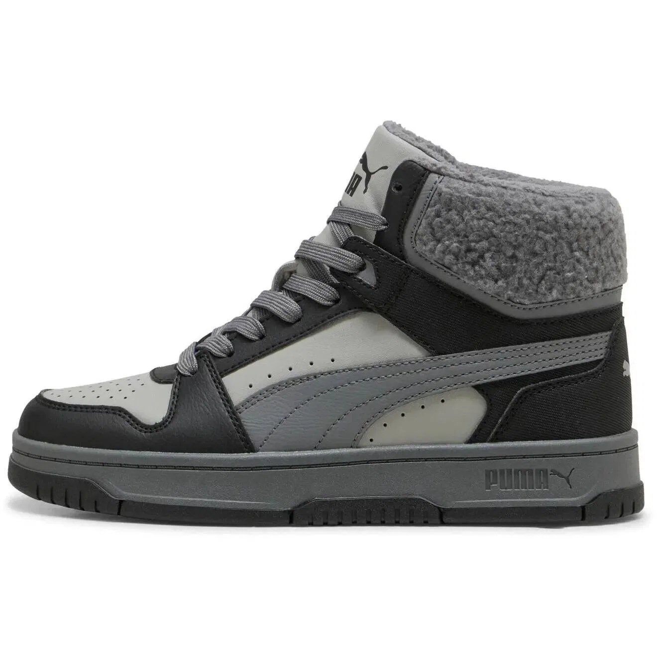 Детские кроссовки Puma Rebound Slam Mid Cozy Jr, Schwarz