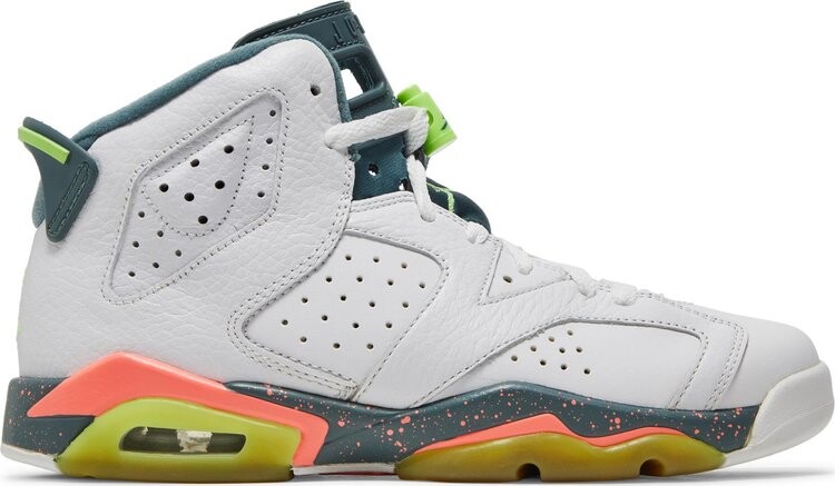 

Кроссовки Air Jordan 6 Retro GS Bright Mango, белый