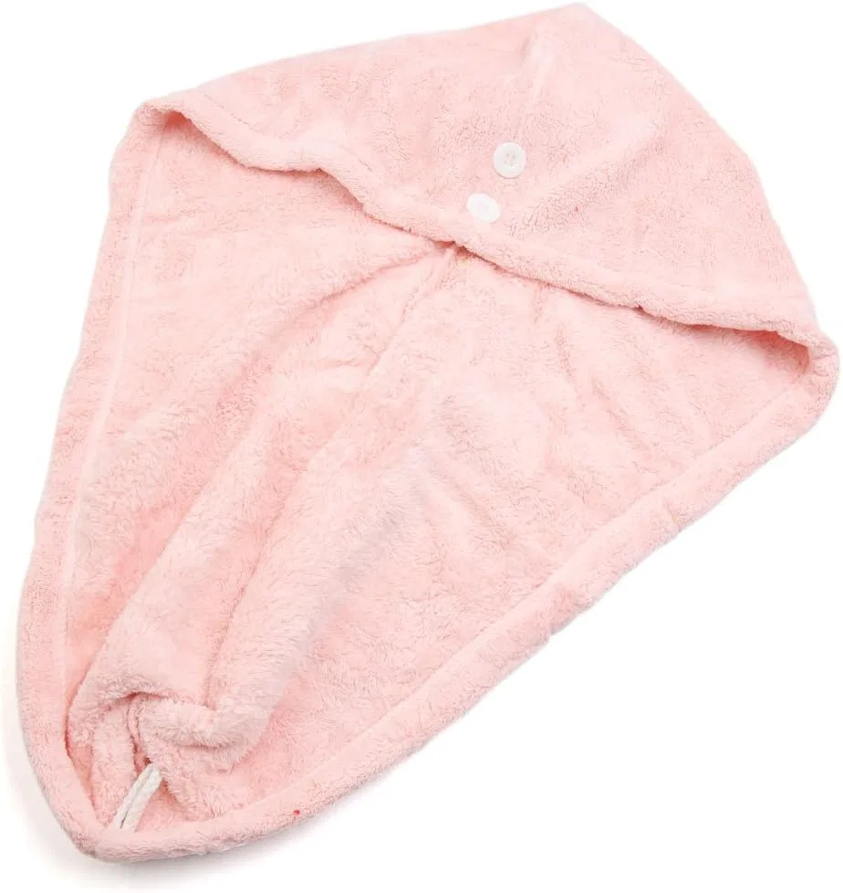 Шапочка для душа Microfiber Quick-Dry, Ruilogod, розовый — фото 2