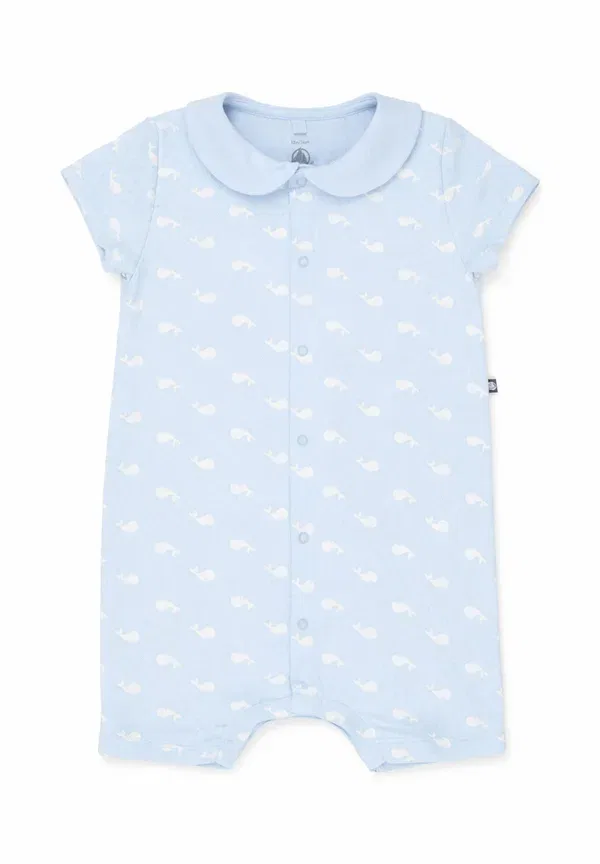 Комбинезон с принтом Pagliaccetti Petit Bateau, Light Blue, светло-голубой