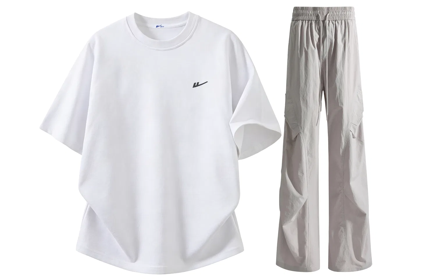 Спортивный комплект для детей с принтом, Casual Sportswear Unisex Crew Neck Moderate, WARRIOR