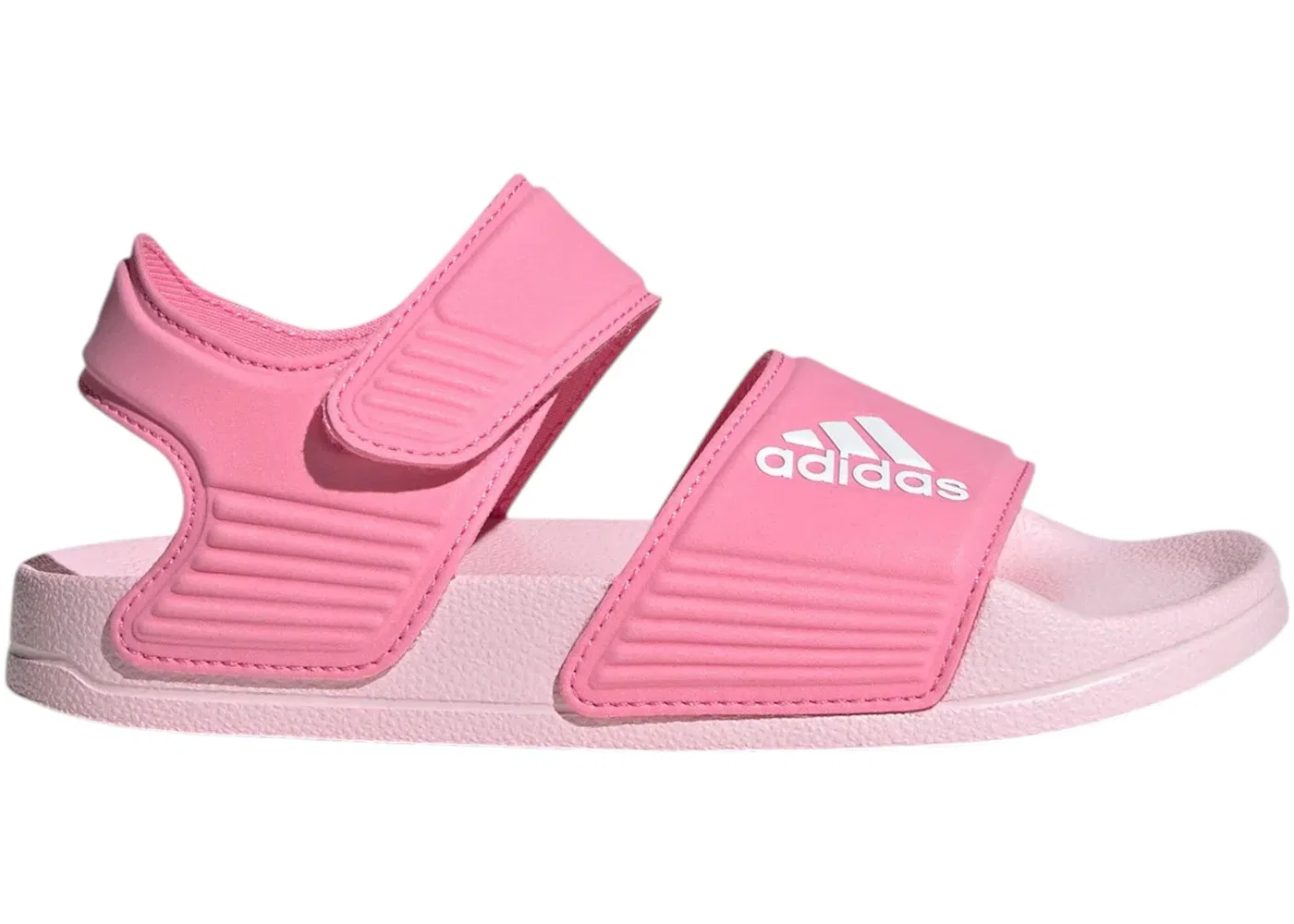 Детские сандалии-слайды с принтом Adidas Adilette Sandals Adidas, Bliss Pink Cloud White Clear Pink