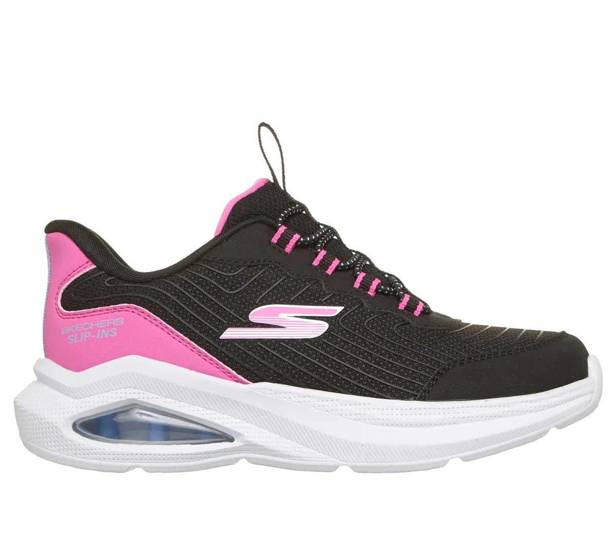 Детские слипоны Microspec Max Velocity - Jump Pop Skechers, черный/мультиколор