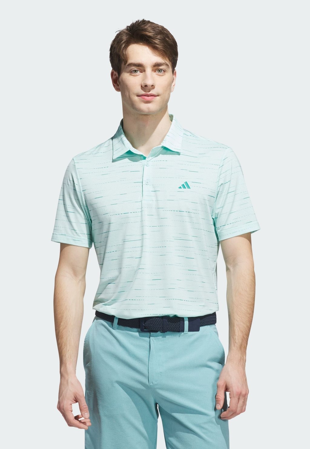 

Рубашка поло ULTIMATE365 GLIMMER Adidas Performance, бирюзовый