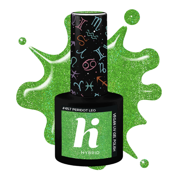 

Гибридный лак для ногтей 457 перидот лео, 5 мл Hi Hybrid, цвет 457 peridot leo