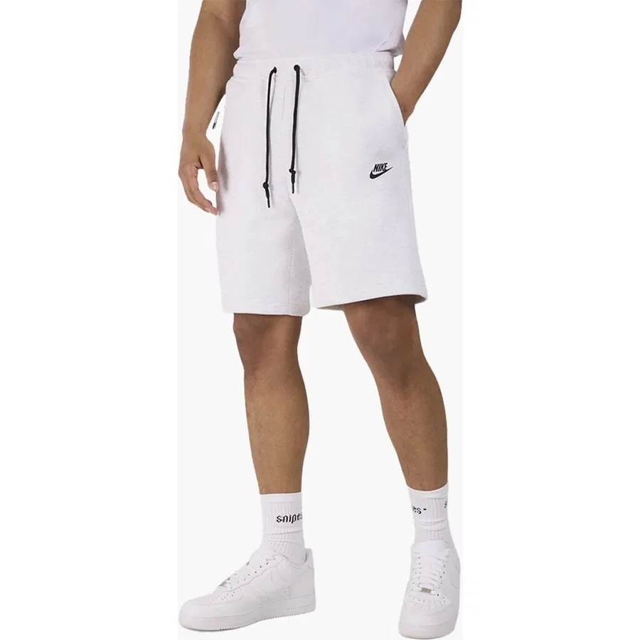 Шорты спортивные с флисом Tech Fleece Nike, Светло-серый