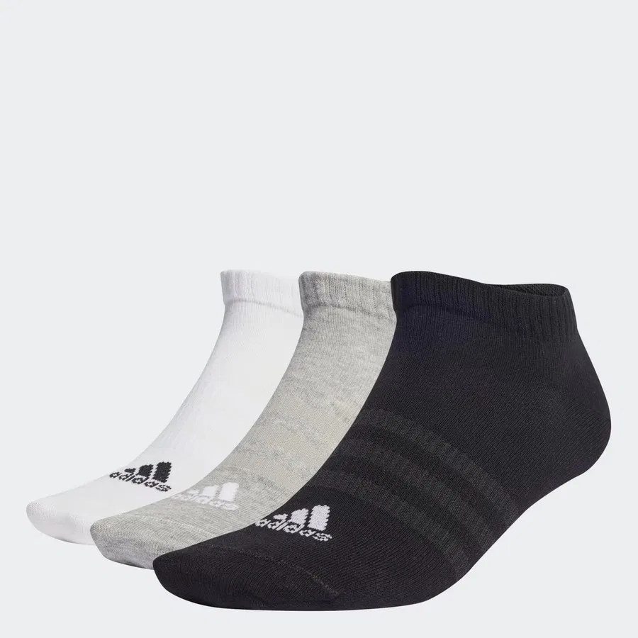 Носки спортивные с высокой посадкой, модель IC1337, adidas, Серый