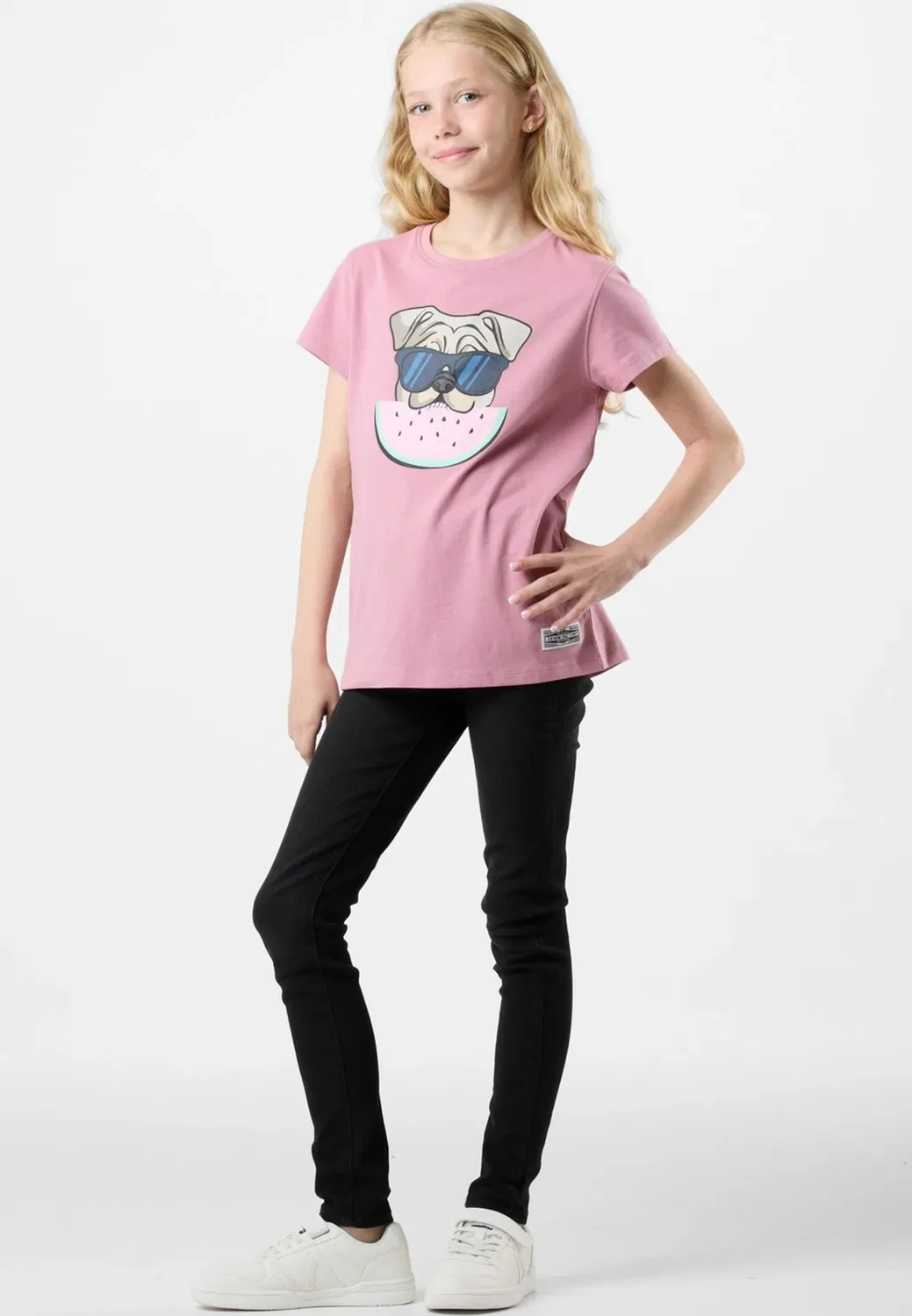 Футболка San Diego Tee G Jr - с принтом Denim Factory, Dusty Rose Watermelon