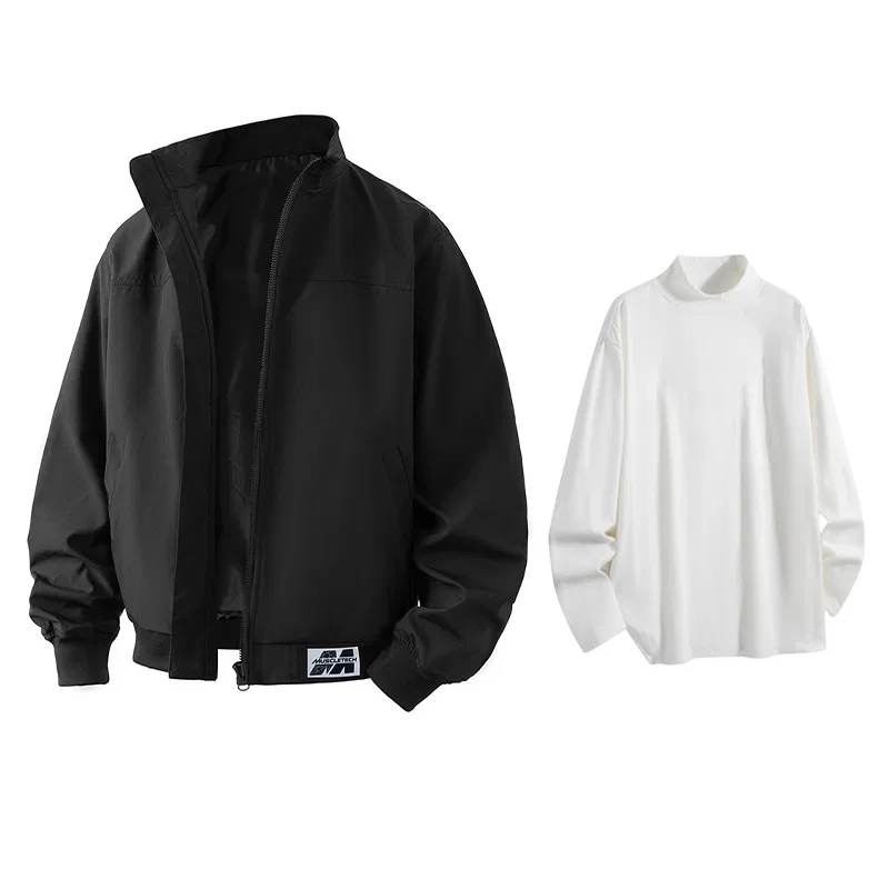 Детский комплект спортивной одежды с курткой и футболкой Casual Sportswear MUSCLETECH — фото 3