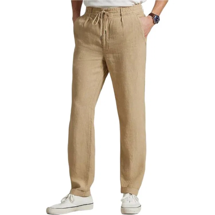 Мужские брюки с зауженным кроем Polo Ralph Lauren, Khaki — фото 2