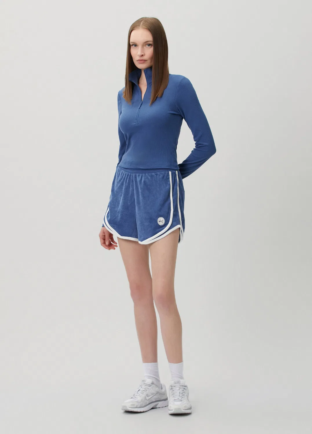 Футболка Nike Chill Knit Mavi, синий — фото 2