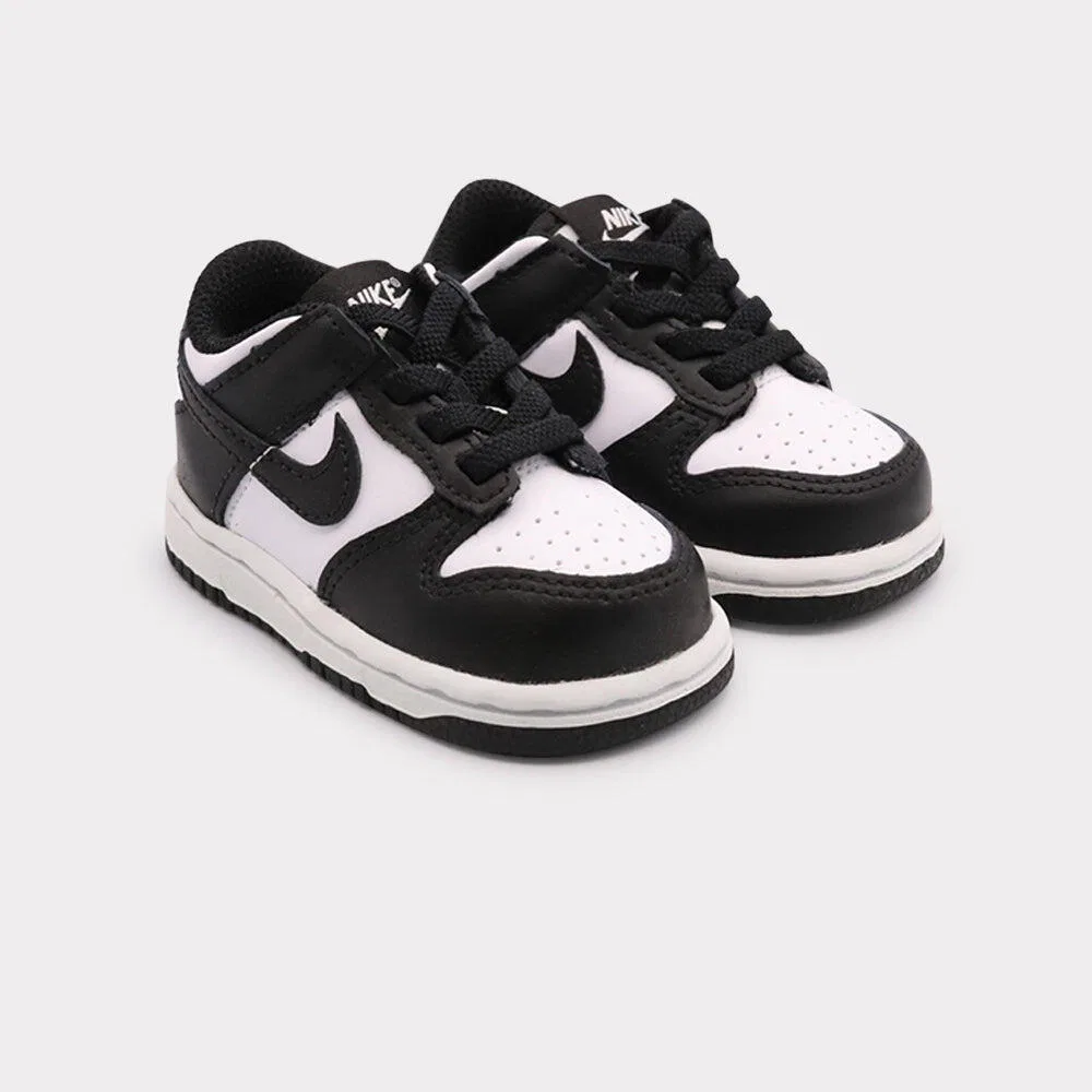 Детские кроссовки с кожаным верхом Dunk Low Nike, Weiß — фото 2