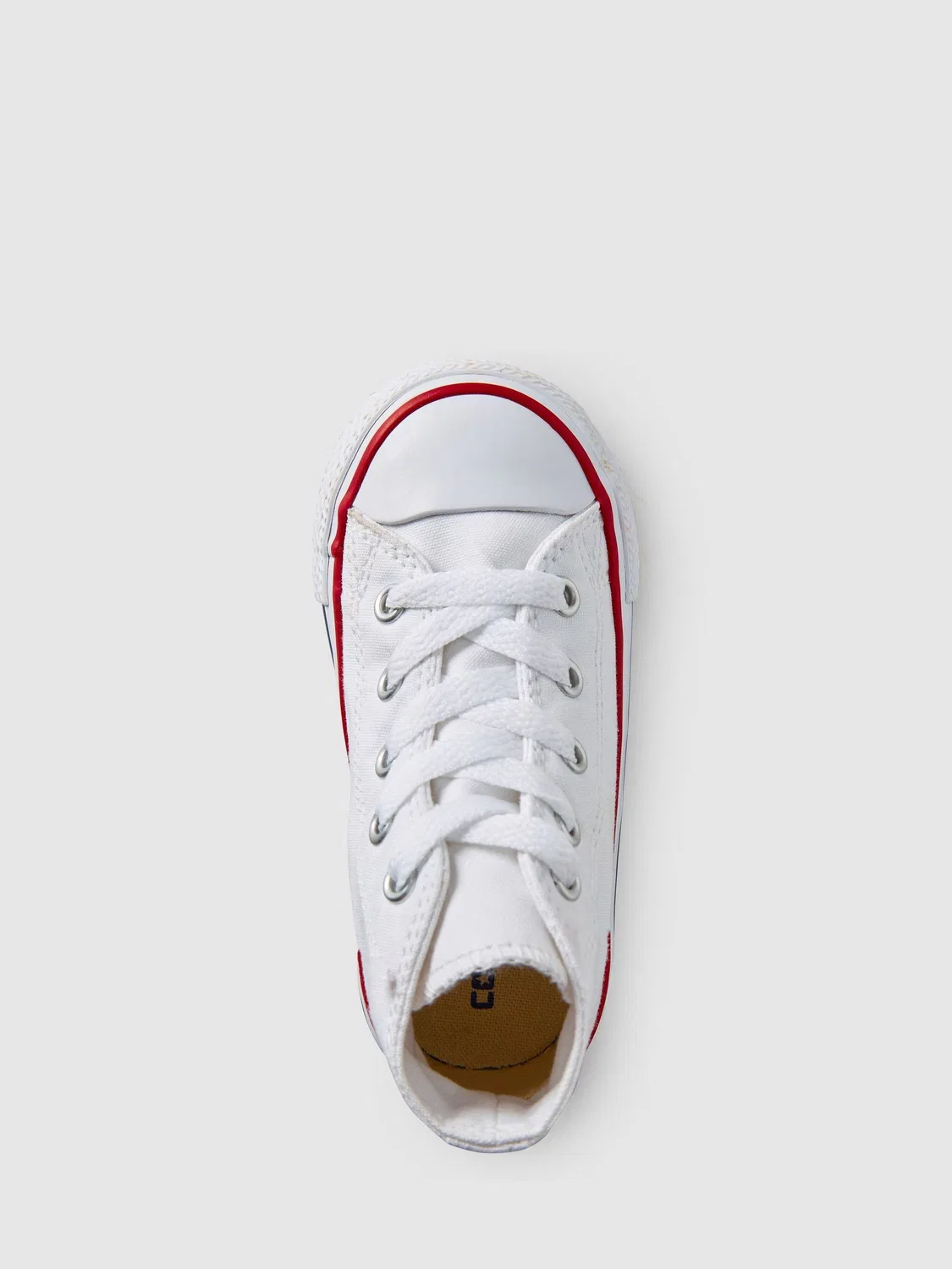 Кеды высокие Converse Chuck Taylor All Star, белый — фото 3