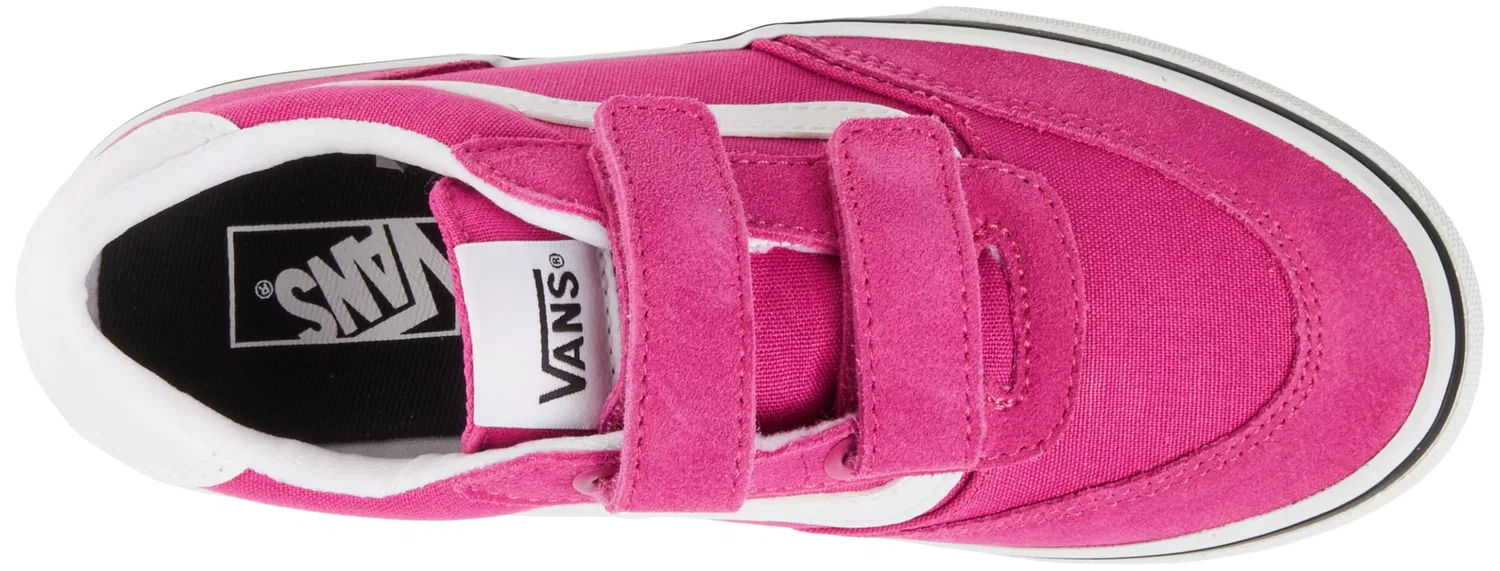 Детские кроссовки для девочек с принтом Vn000d7xylz1 Vans, Pink Color — фото 3