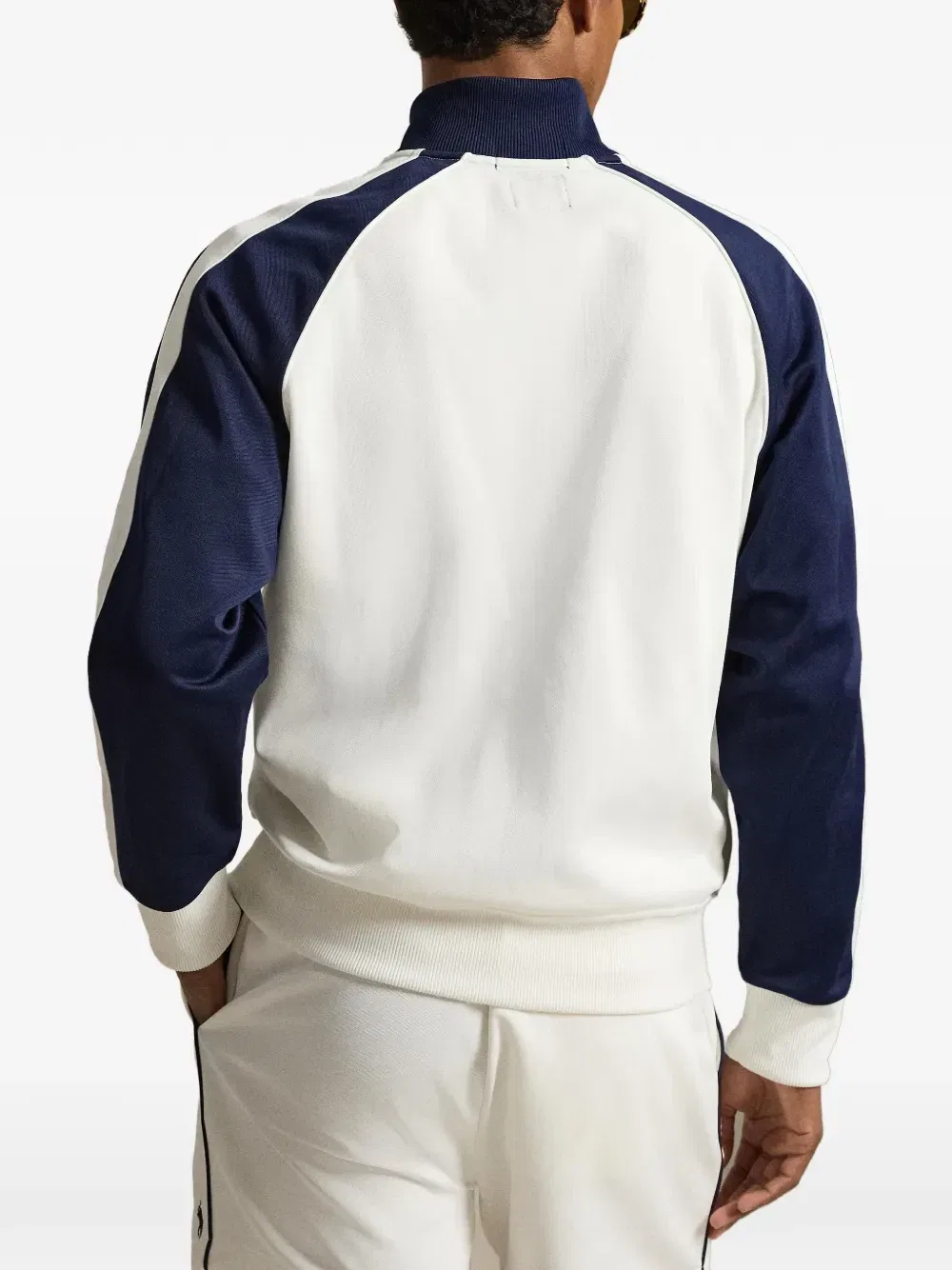 Спортивная толстовка с нашивкой Polo Ralph Lauren, бежевый — фото 4