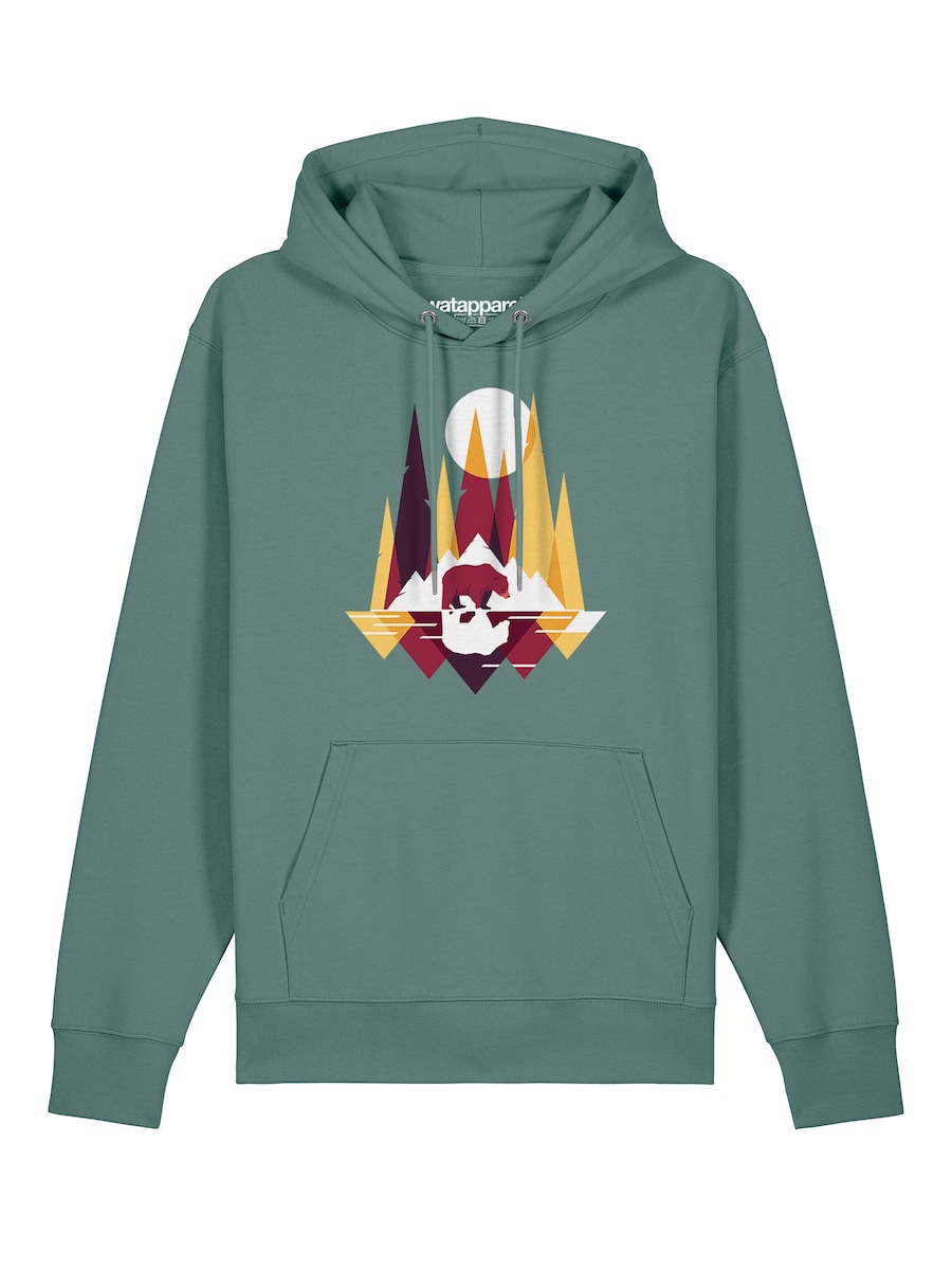 

Толстовка Watapparel Von Bären und Bergen, зеленый