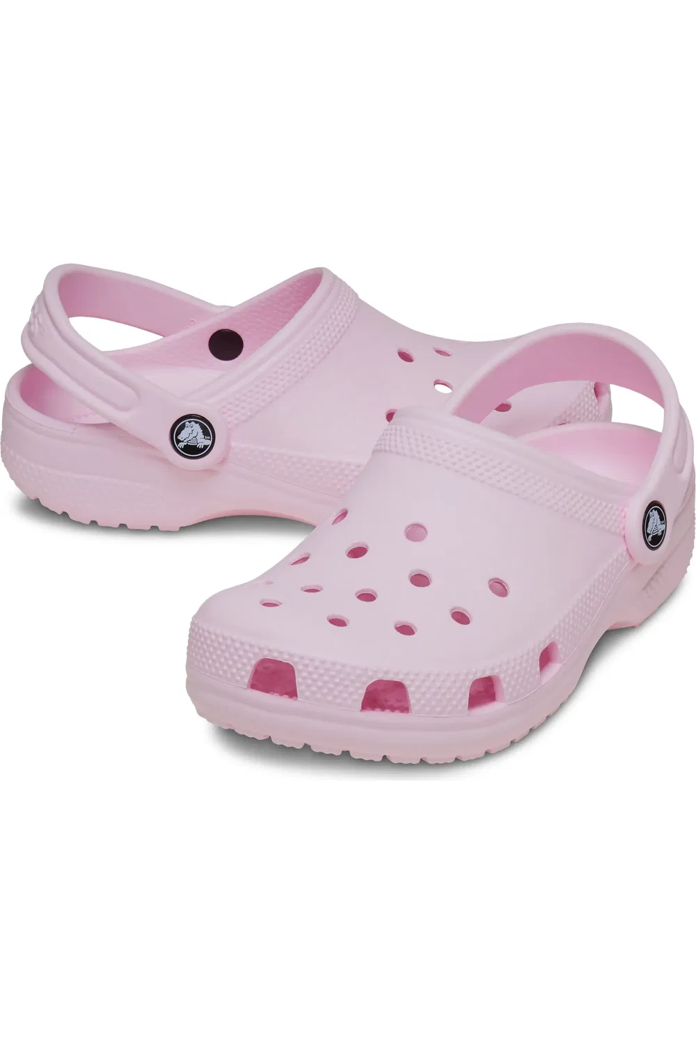 Детские клоги легкие Croslite Classic Clog Crocs, Pink Milk — фото 3