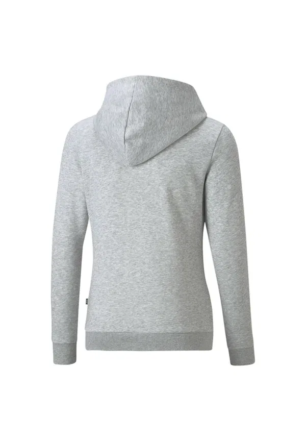 Худи с принтом Ess logo Puma, Light Gray Heather, светло-серый — фото 2
