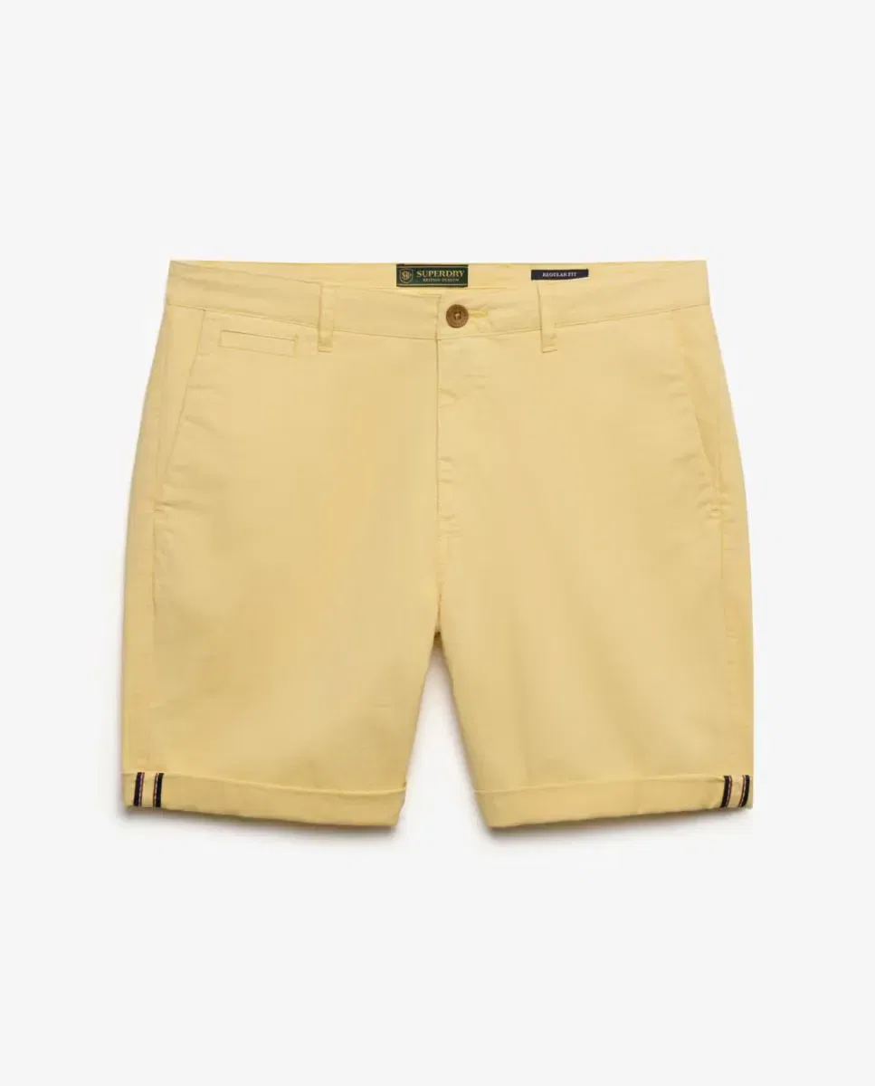 Мужские шорты чинос Premium Regular Chino Superdry, Amarillo — фото 3