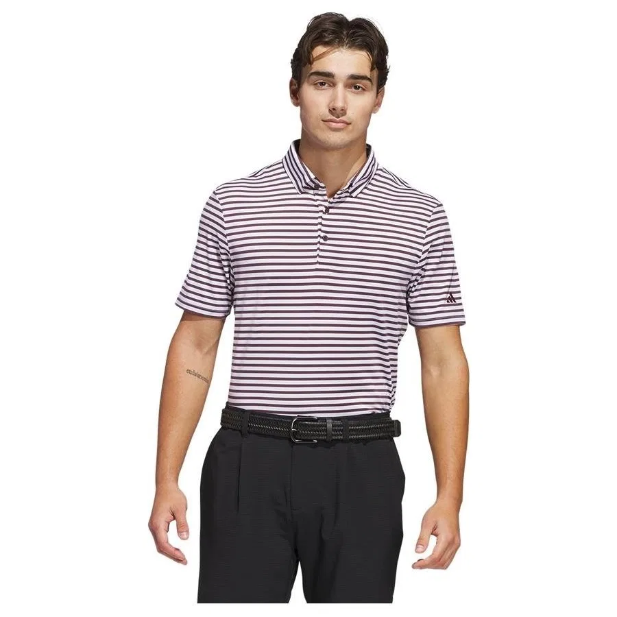 Мужская футболка-поло с длинным рукавом Ult Strıpe Polo adidas, Белый