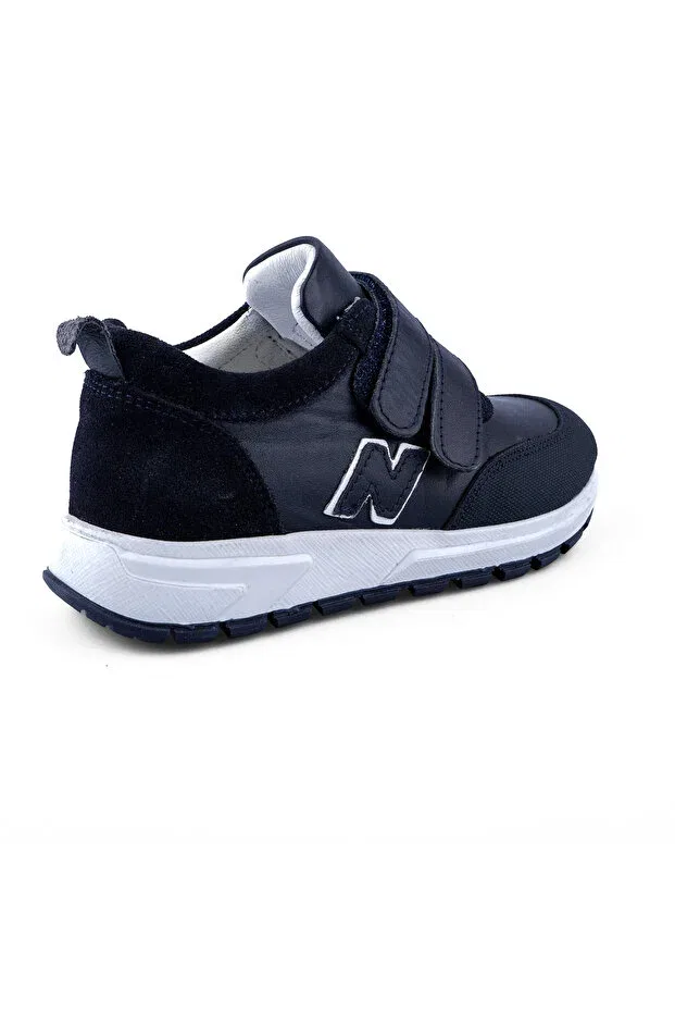 Детские ортопедические спортивные туфли для девочек Ortoplus, Navy Blue — фото 4
