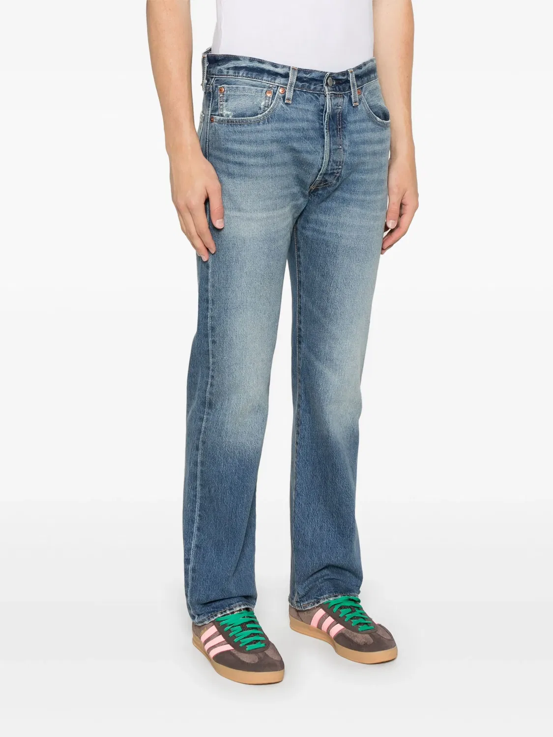 Джинсы 501 от Levi's, синий — фото 2