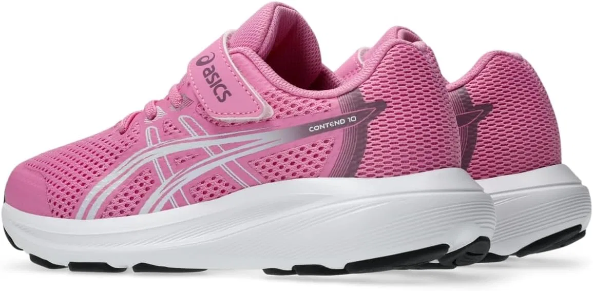 Детские беговые кроссовки для мальчиков Contend 10 PS ASICS, Bubblegum/White — фото 3
